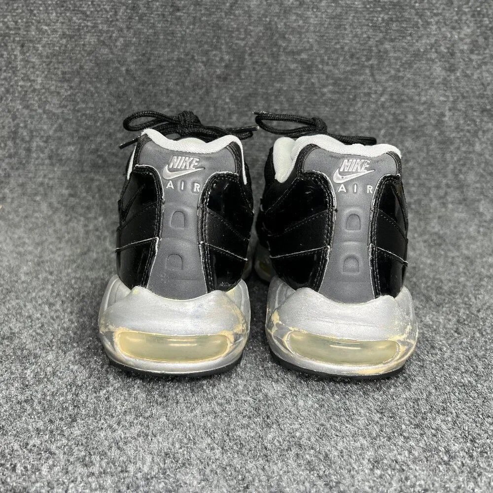 Nike Air Max 95 Shoes Men's Size 12 Black Sliver Vintage Retro Athletic Sneakers